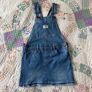 Osh Kosh B’gosh Girl’s Denim Overall Dress Size 6